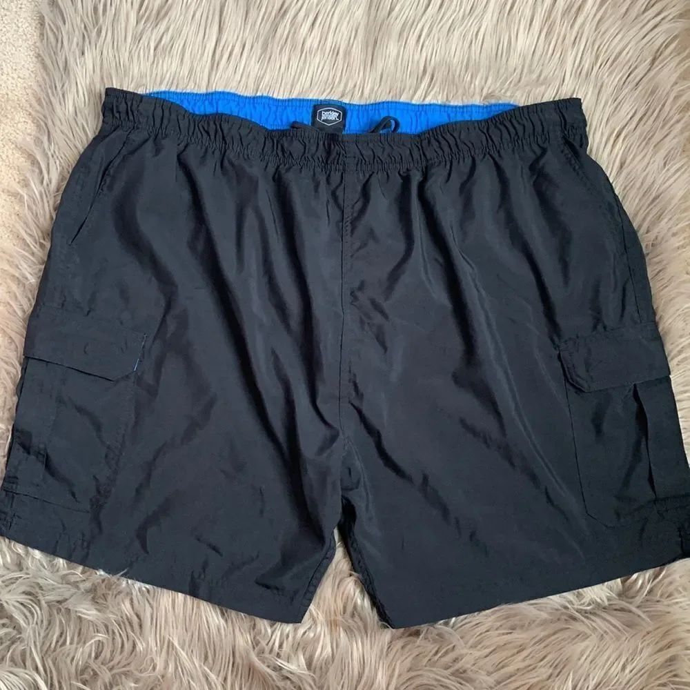 Berkley Jensen Board Shorts Swim Bottoms Swimwear XXXL Black